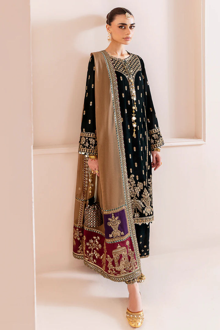 Jazmin | Chandani Velvet Formals '25 | Embroidered Velvet Formal CVF D-01 - House of Ayeza