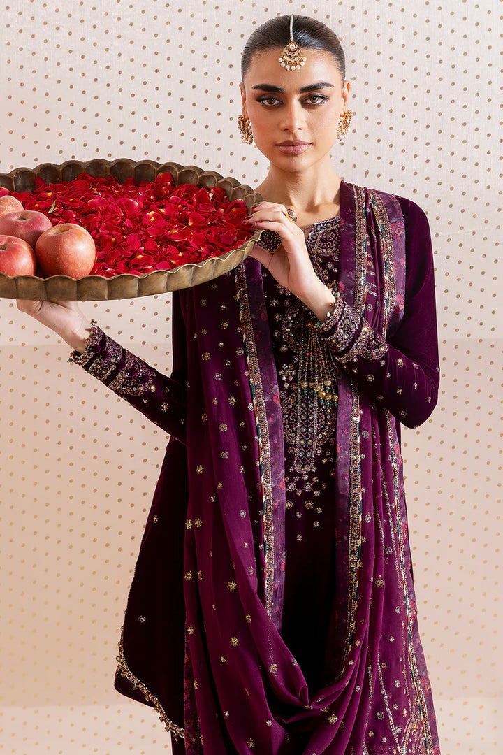 Jazmin | Chandani Velvet Formals '25 | Embroidered Velvet Formal CVF D-05 - House of Ayeza