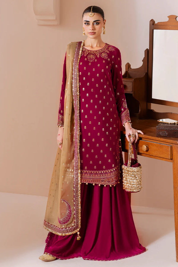 Jazmin | Chandani Velvet Formals '25 | Embroidered Velvet Formal CVF D-11 - House of Ayeza