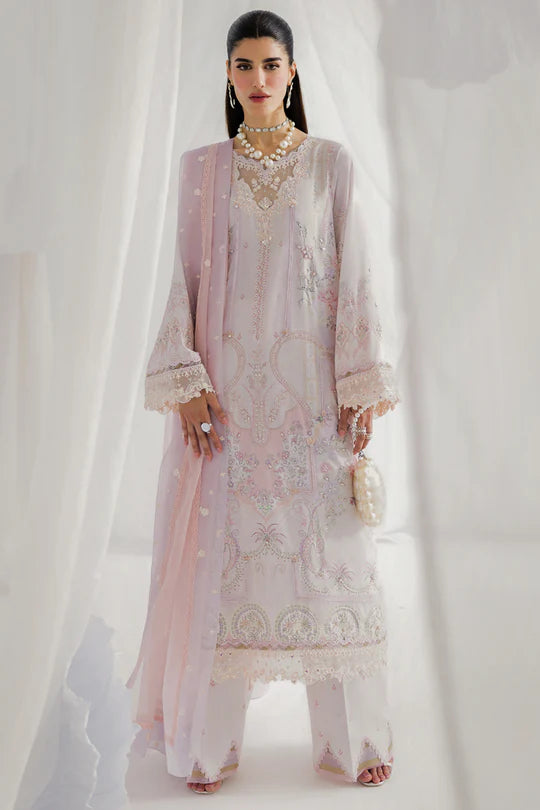 Qalamkar | Luxe Silk 2025 | LK-04 MARLENE - House of Ayeza