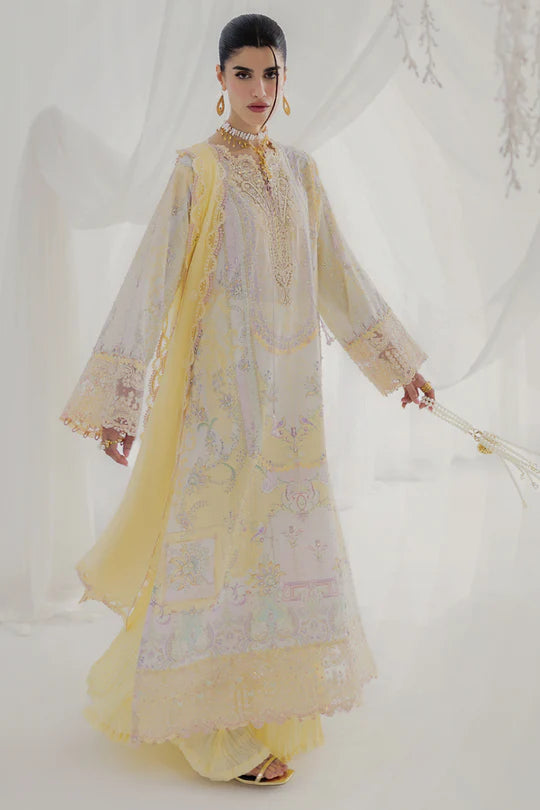 Qalamkar | Luxe Silk 2025 | LK-03 LENI - House of Ayeza
