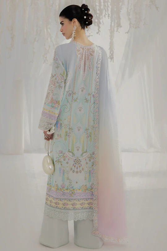 Qalamkar | Luxe Silk 2025 | LK-01 KEEVA - House of Ayeza