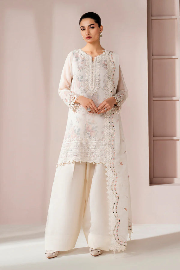 Baroque | EMBROIDERED COTTON PATTI SF-4187 - House of Ayeza