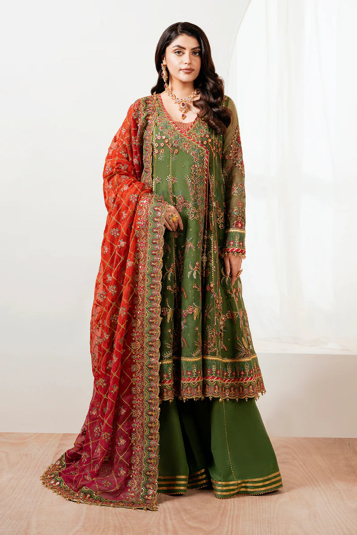 Baroque | EMBROIDERED CHIFFON SF-4037 - House of Ayeza