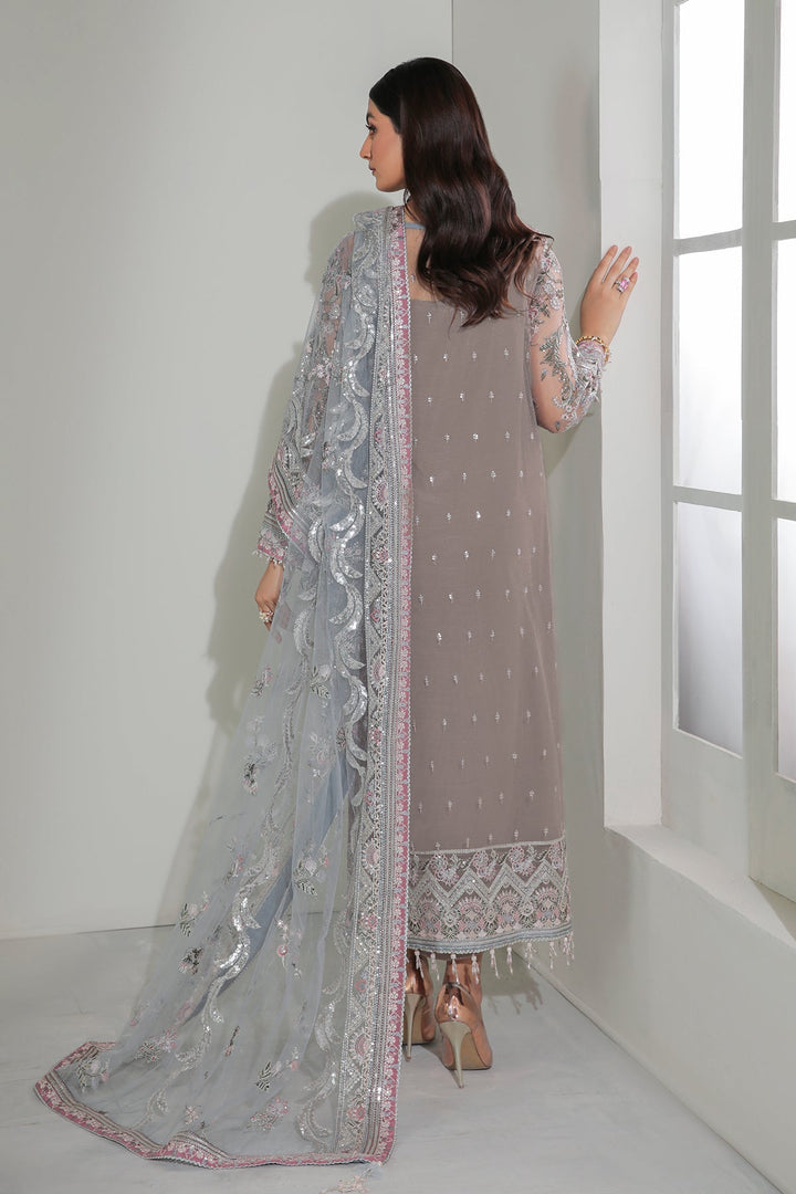 Baroque | Formals | EMBROIDERED NET UF-184 - House of Ayeza