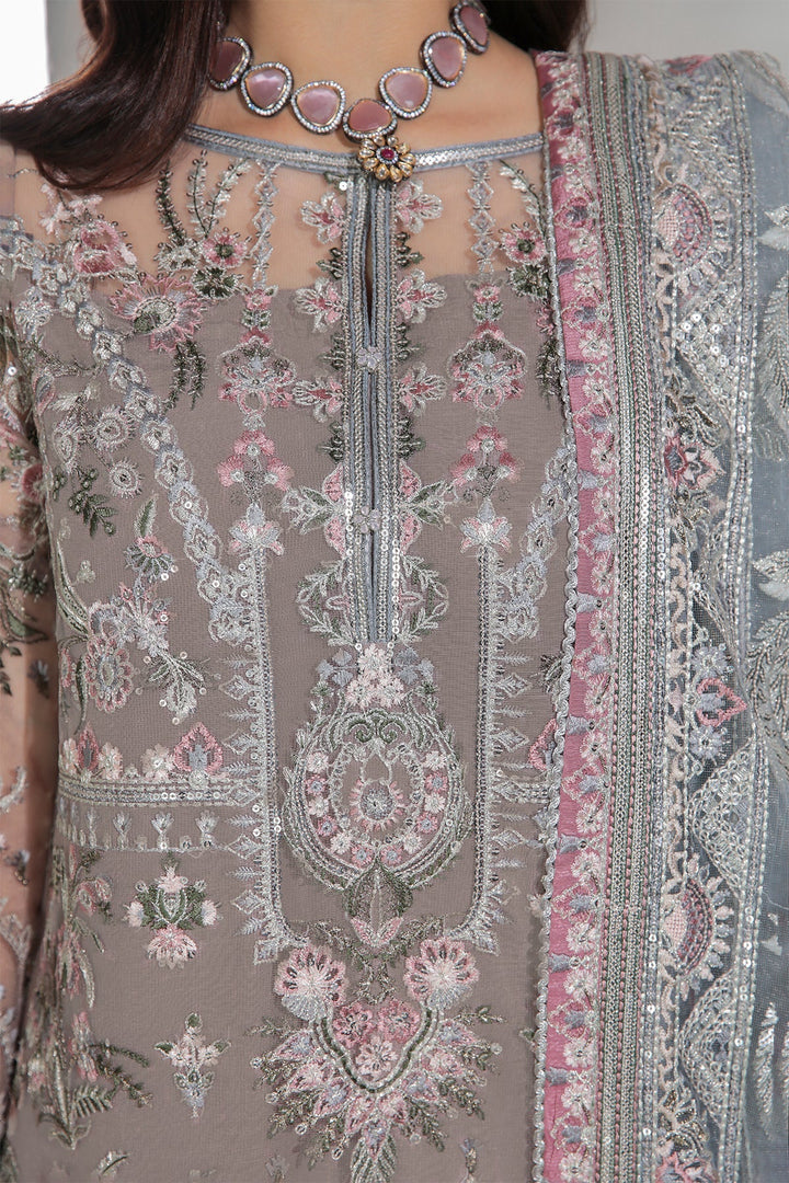 Baroque | Formals | EMBROIDERED NET UF-184 - House of Ayeza