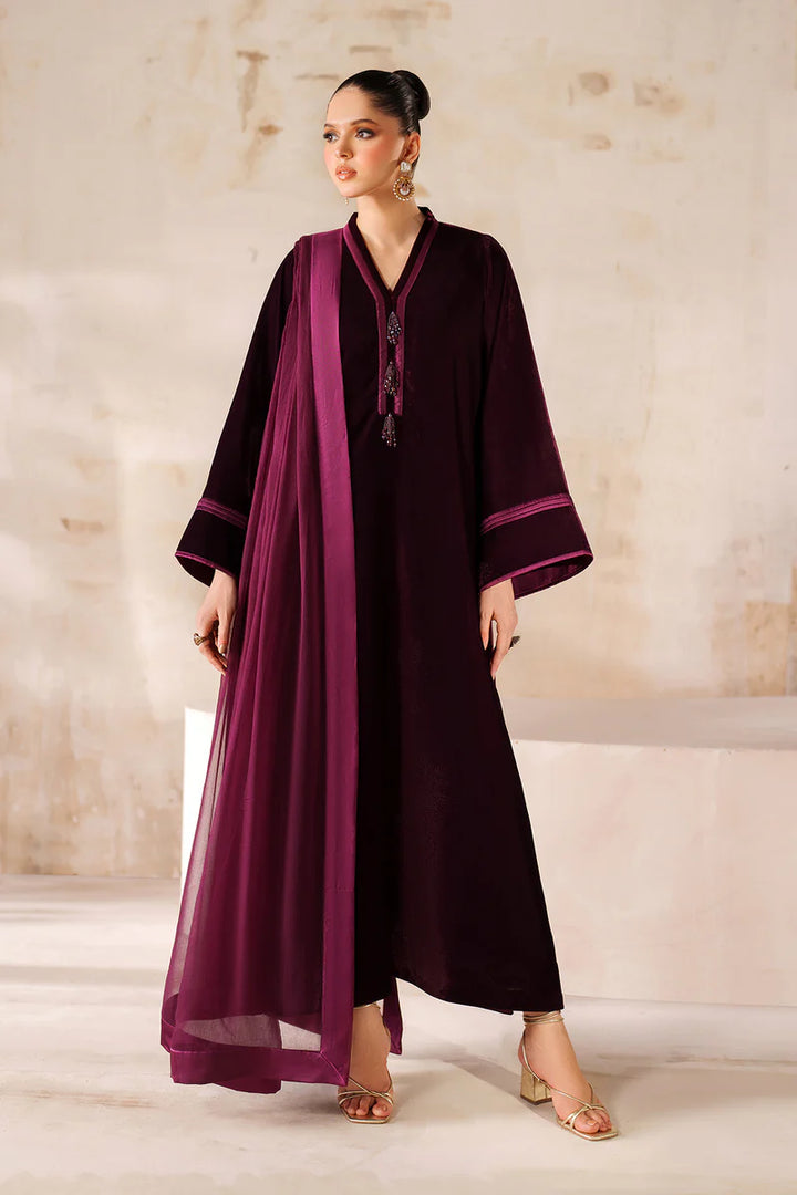 Baroque | Ensembles | SOLID VELVET SUIT EN-1215 - House of Ayeza