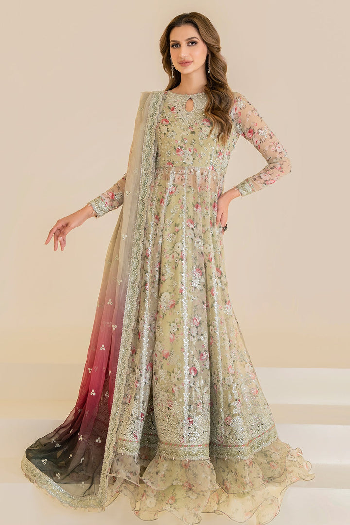 Jazmin | Formals | EMBROIDERED CHIFFON UC-3048 - House of Ayeza