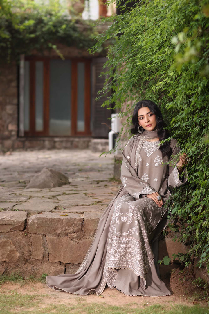 Saadia Asad | Winter Shawl 2024 Suzaankari | Shawl - D2 - House of Ayeza