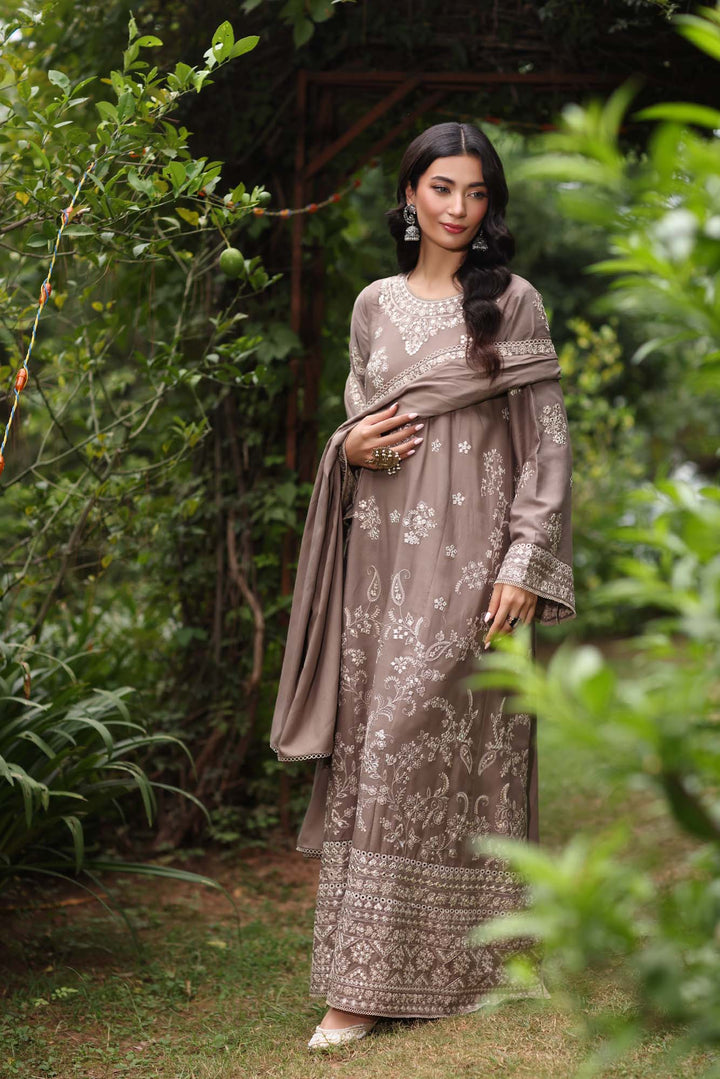 Saadia Asad | Winter Shawl 2024 Suzaankari | Shawl - D2 - House of Ayeza