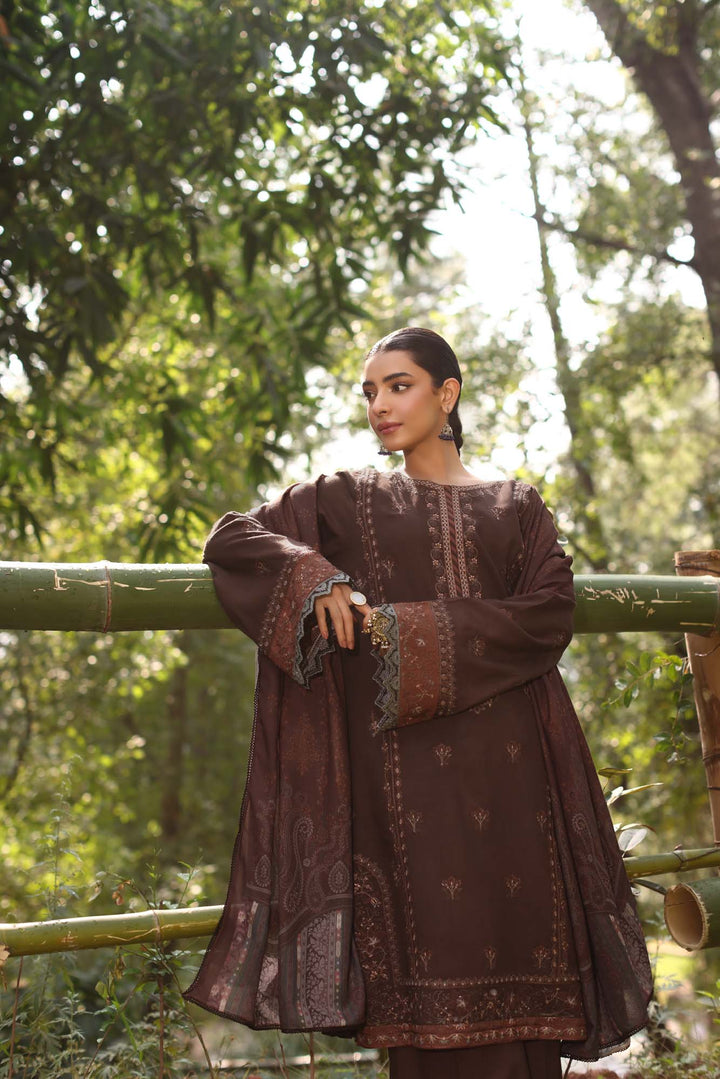 Saadia Asad | Winter Shawl 2024 Suzaankari | D4 - House of Ayeza