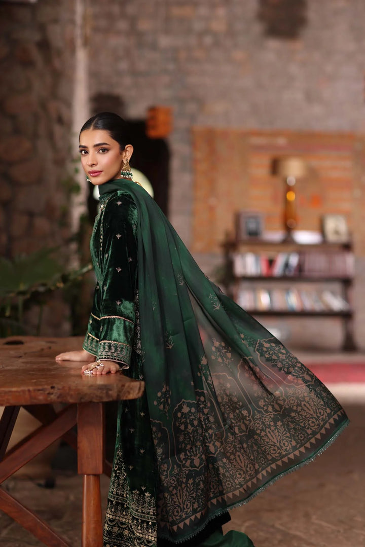 Saadia Asad | Winter Shawl 2024 Suzaankari | D11 - House of Ayeza