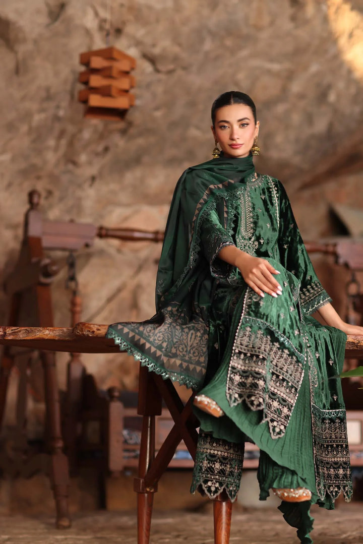 Saadia Asad | Winter Shawl 2024 Suzaankari | D11 - House of Ayeza