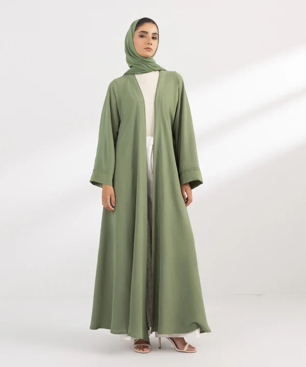 Sapphire | Front Open Abaya Set