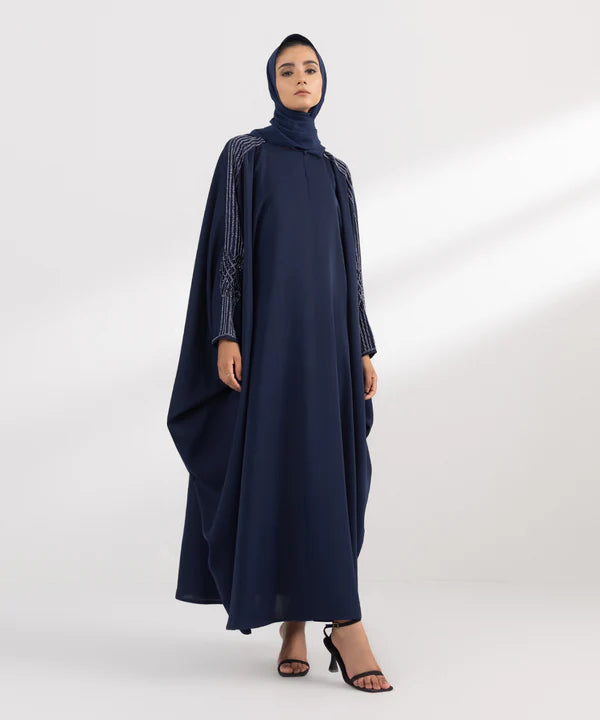 Sapphire | Hand Embellished Kaftan Abaya Set