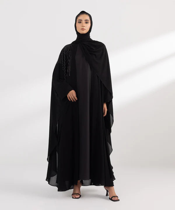 Sapphire | Front Open Abaya Set