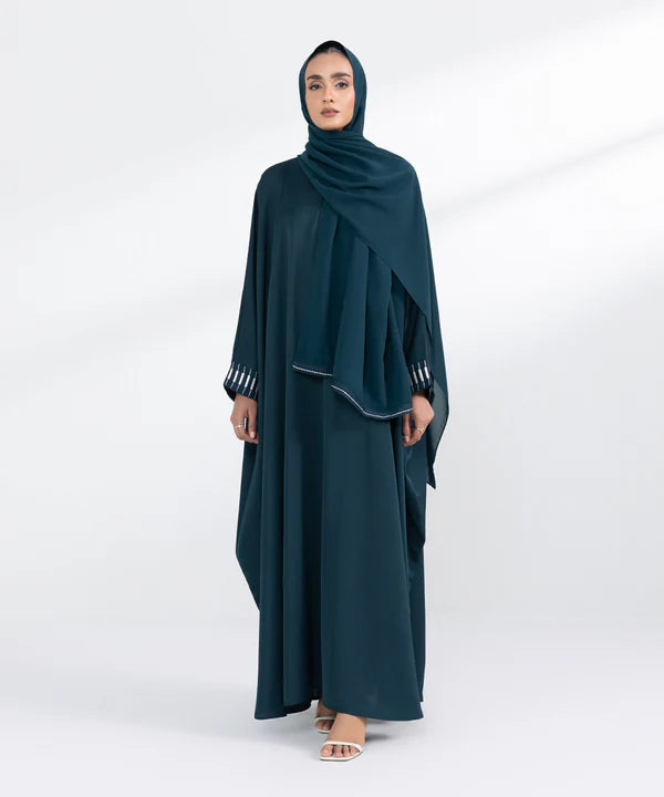 Sapphire | Embroidered Kaftan Abaya Set