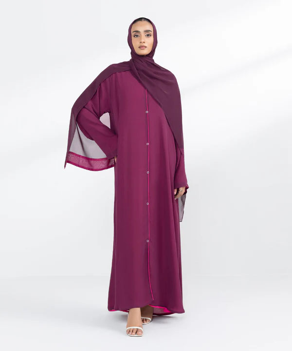 Sapphire | Reversible Abaya Set - House of Ayeza