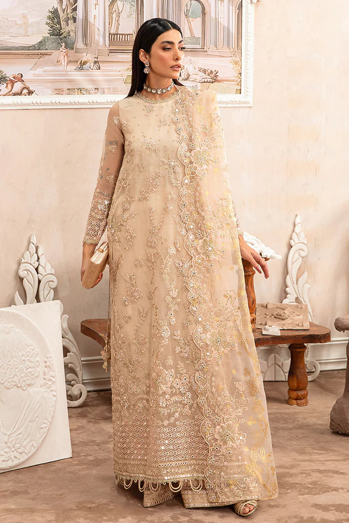 Cross Stitch | SUFFUSE TALE-3 PIECE ORGANZA | EMBROIDERED SUIT