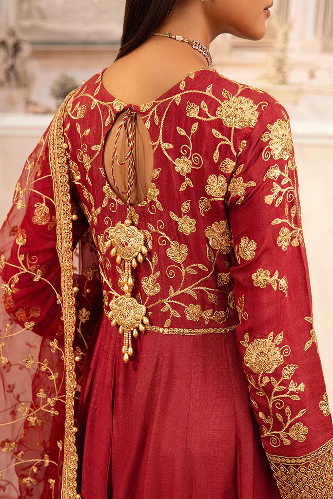 Cross Stitch | ROOMANI-2 PIECE SILK | EMBROIDERED SUIT