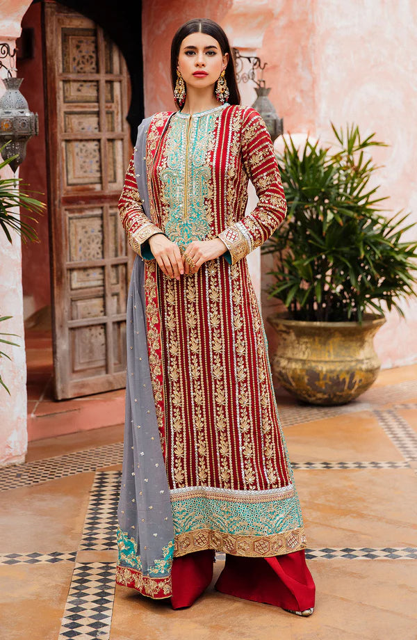 Maryum N Maria | Chiffon New Arrivals | ROMINA - FS40004 - House of Ayeza