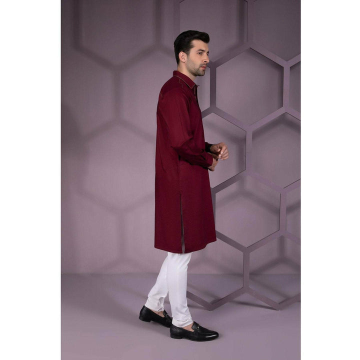 Sapphire | Men's Kurta | 2 Piece | Berry Bang - House of Faiza