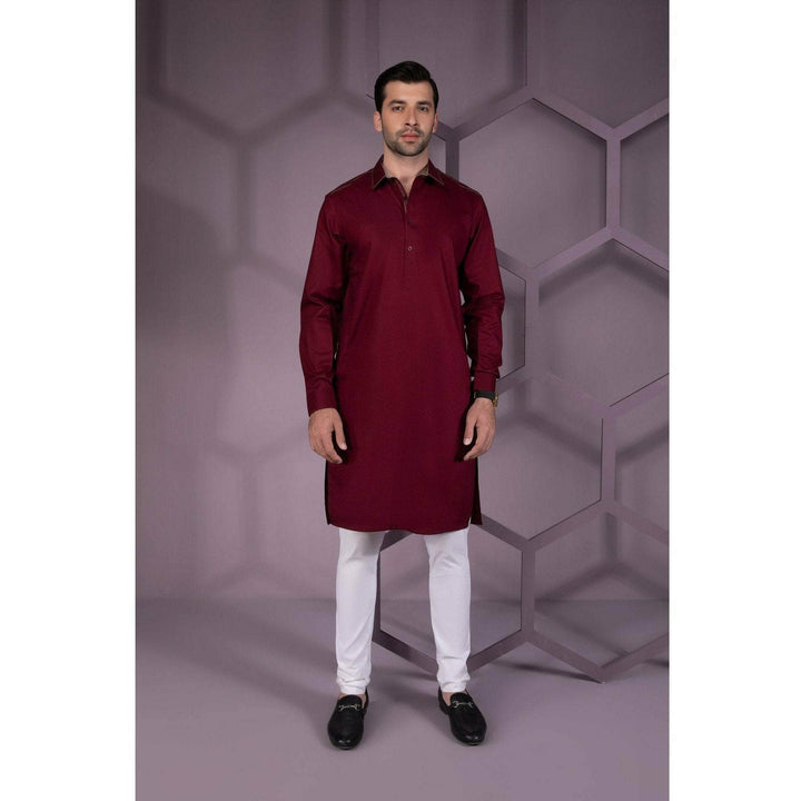 Sapphire | Men's Kurta | 2 Piece | Berry Bang - House of Faiza