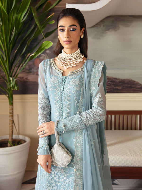 Gulaal | Embroidered Chiffon '23 | CALYPSO GL-EC-2023-05 - House of Ayeza