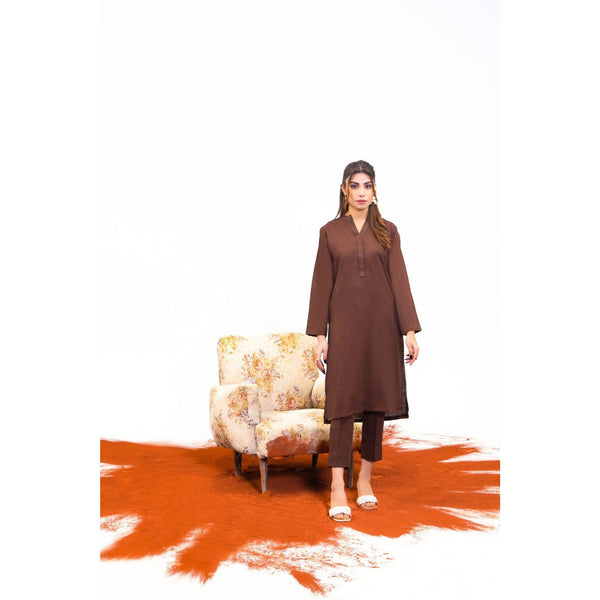 A-Meenah | Winter Solids 22 | 04 Chocolate - House of Faiza