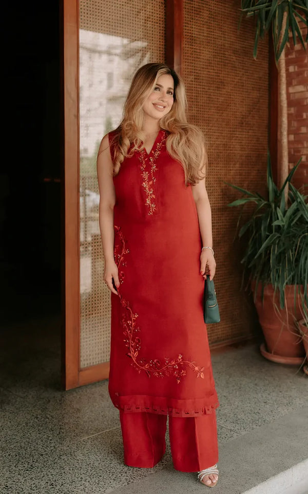 Asifa & Nabeel | Crimson Dusk - House of Ayeza