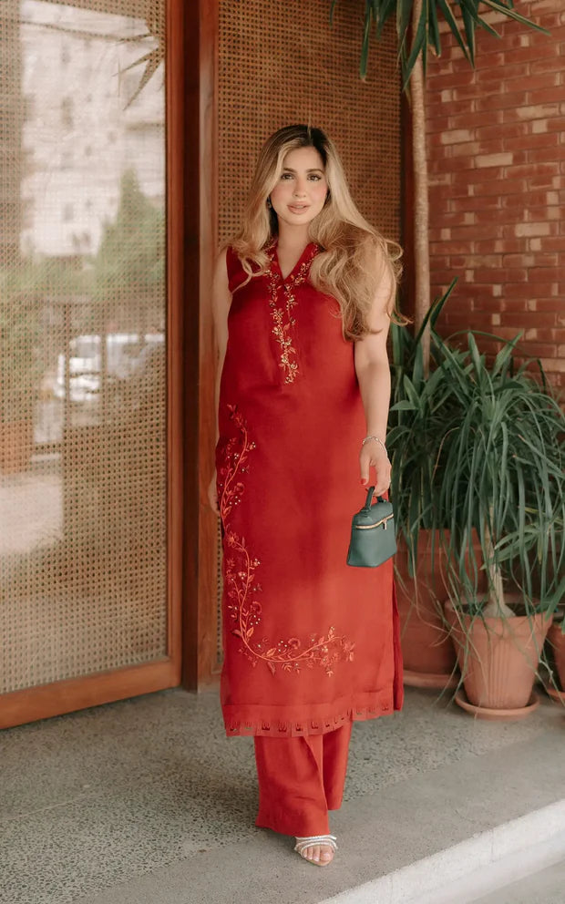 Asifa & Nabeel | Crimson Dusk - House of Ayeza