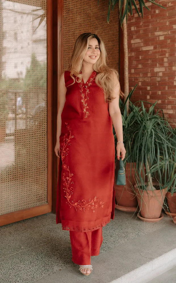 Asifa & Nabeel | Crimson Dusk - House of Ayeza