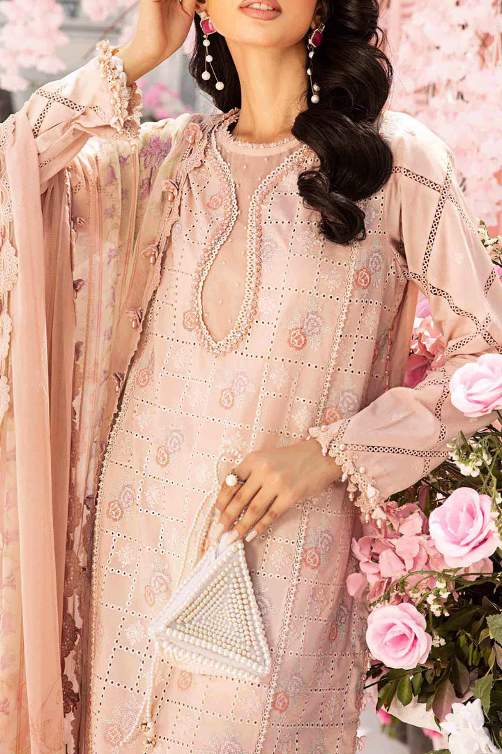 Maria B | M Prints | 3 Piece Embroidered Lawn Suit | MPT-2601-A - House of Ayeza