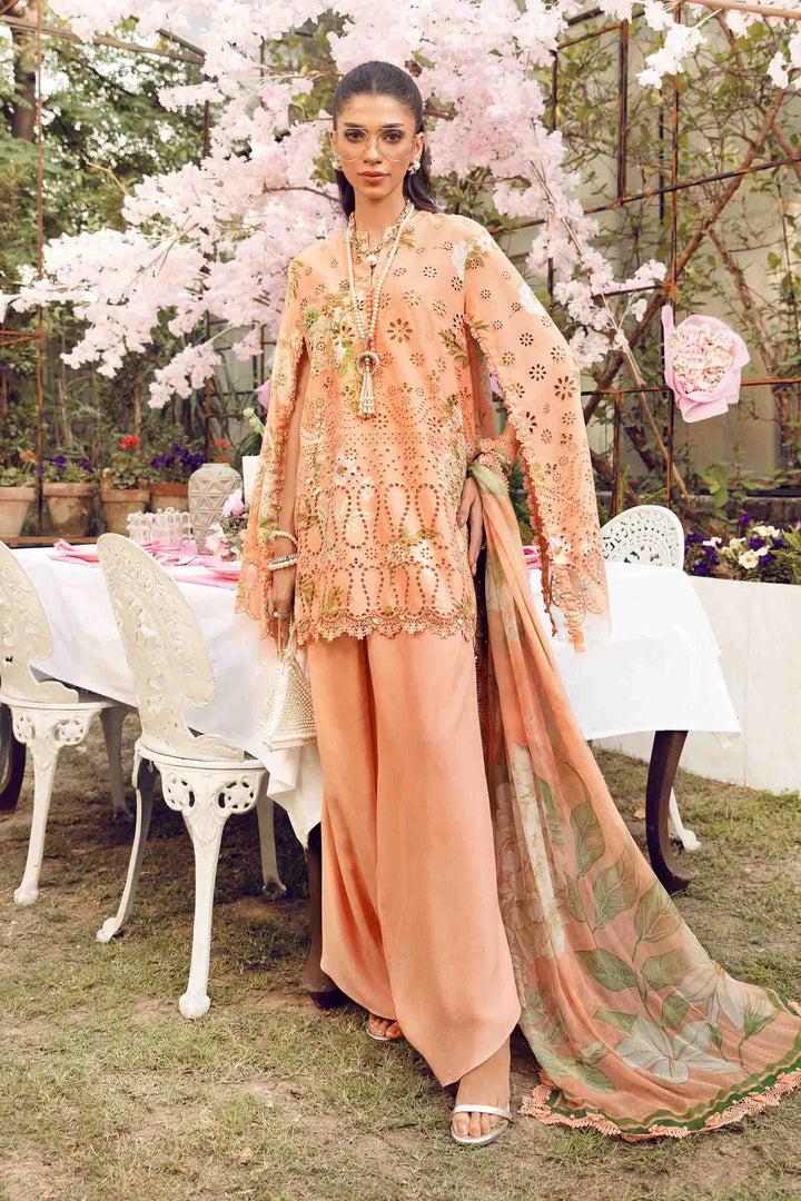 Maria B | M Prints | 3 Piece Embroidered Lawn Suit | MPT-2602-A - House of Ayeza
