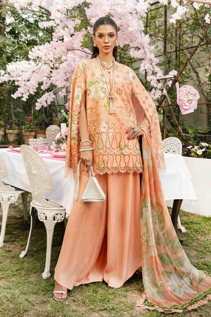 Maria B | M Prints | 3 Piece Embroidered Lawn Suit | MPT-2602-A - House of Ayeza