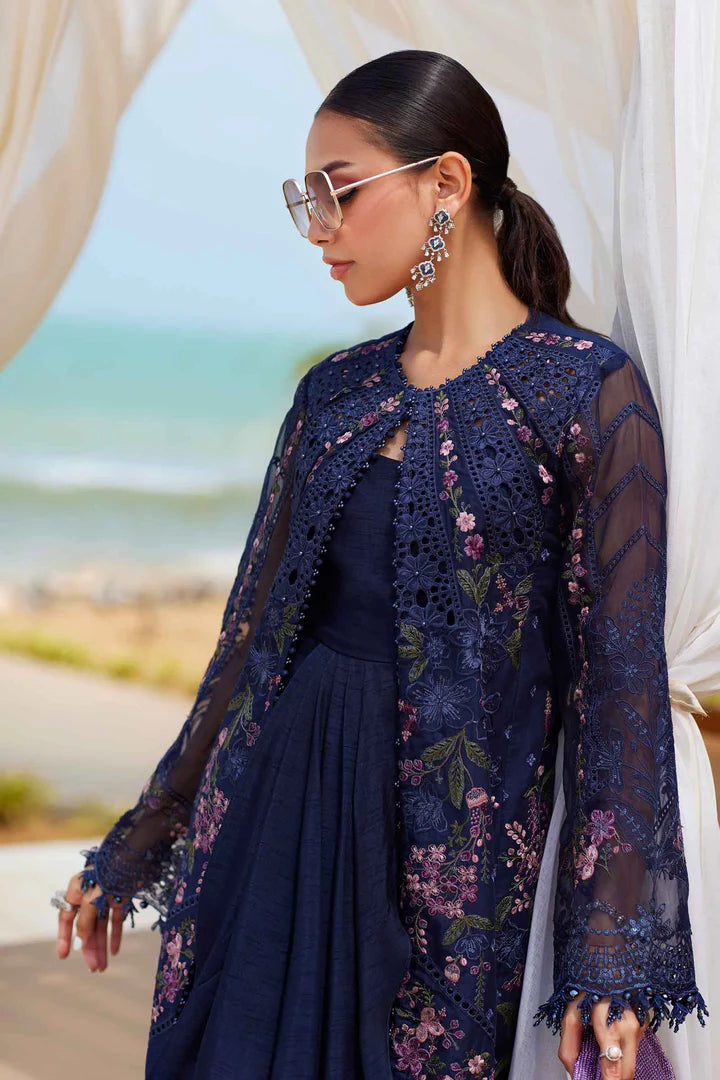 Maria B | Lawn | 3 Piece Embroidered Lawn Suit | EID LAWN-25-10 - House of Ayeza