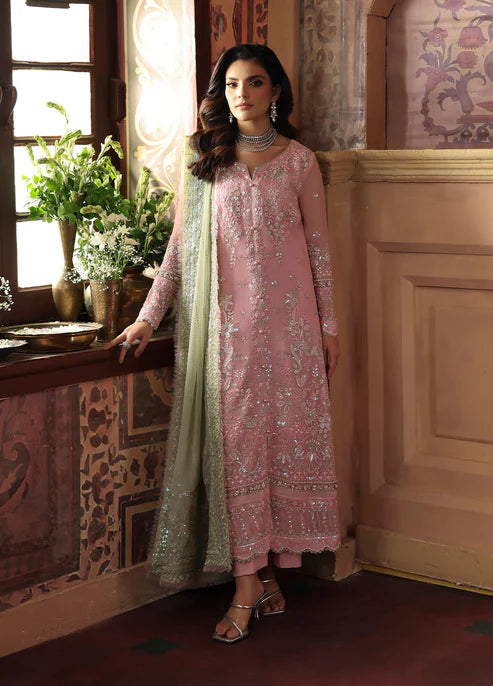 Gulaal | Evayna Embroidered Chiffon | Layana - House of Ayeza