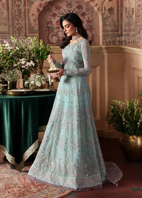 Gulaal | Evayna Embroidered Chiffon | Delina - House of Ayeza