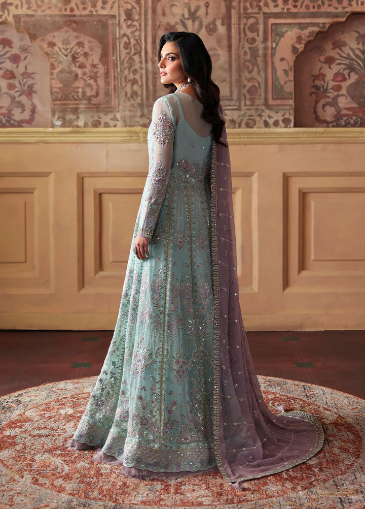 Gulaal | Evayna Embroidered Chiffon | Delina - House of Ayeza