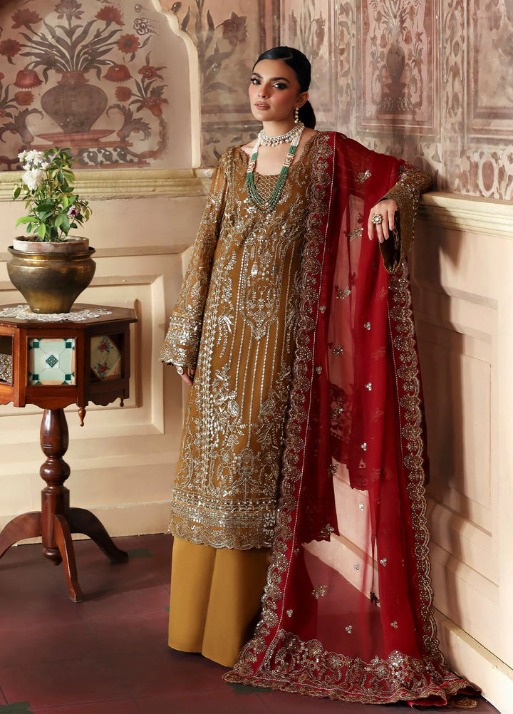 Gulaal | Evayna Embroidered Chiffon | Dinara - House of Ayeza