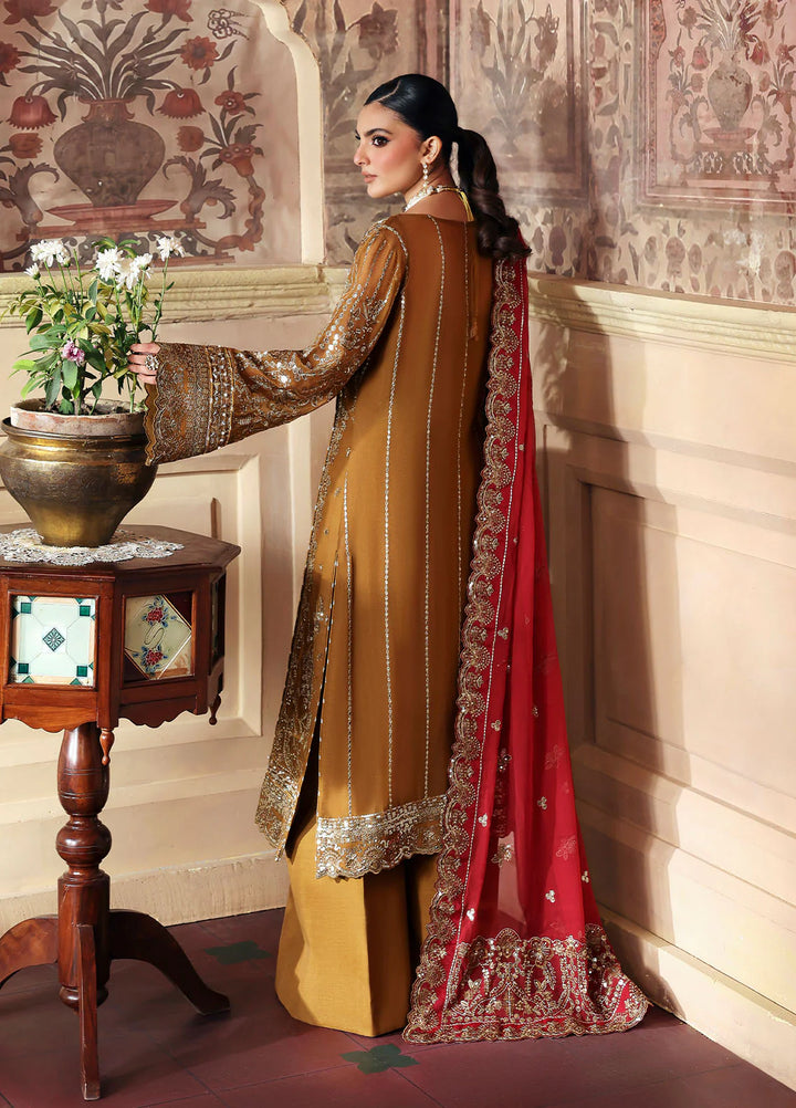 Gulaal | Evayna Embroidered Chiffon | Dinara - House of Ayeza