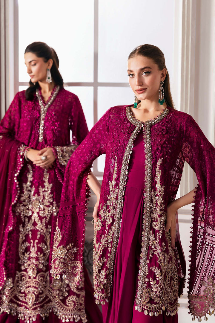 Maria B | Embroidered | Chiffon Suit | BD-3003 - House of Ayeza