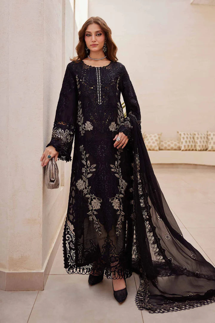 Maria B | Lawn | 3 Piece Embroidered Paper Cotton Suit | EID LAWN-25-03 - House of Ayeza