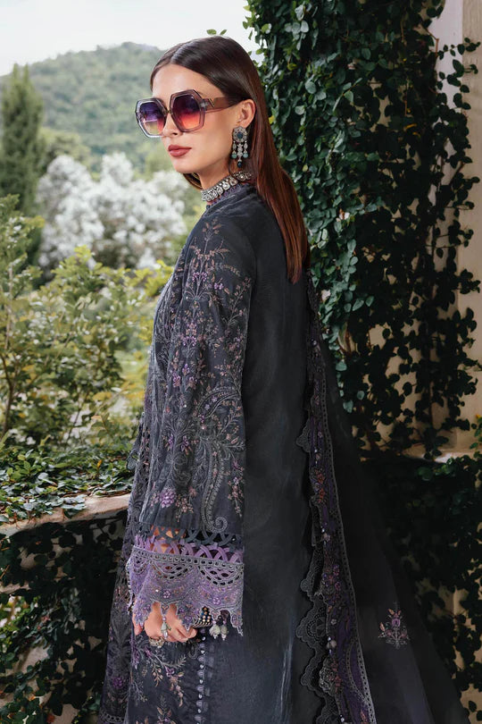 Maria B | Winter Luxe | Embroidered Velvet Suit | WL-1305 - House of Ayeza