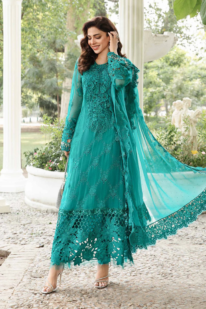 Maria.B. | Unstitched Embroidered Chiffon Suit | MPC-24-105