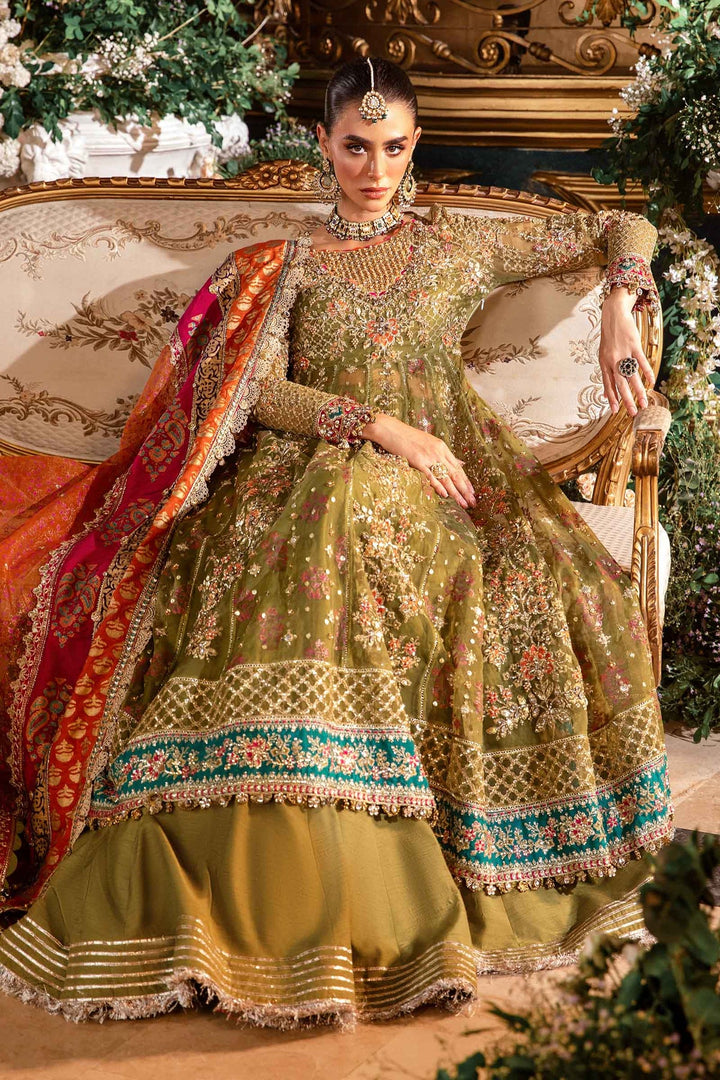 Maria. B | Mbroidered | Embroidered Organza Suit | BD-2906 - House of Ayeza