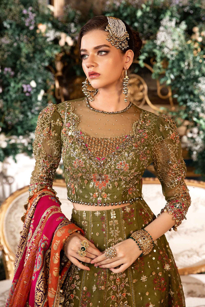 Maria. B | Mbroidered | Embroidered Organza Suit | BD-2906 - House of Ayeza