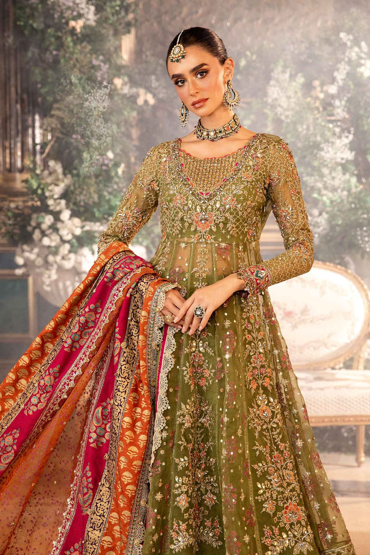 Maria. B | Mbroidered | Embroidered Organza Suit | BD-2906 - House of Ayeza