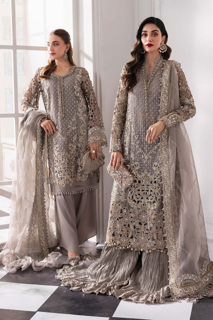Maria B | Embroidered | Organza Suit | BD-3006 - House of Ayeza