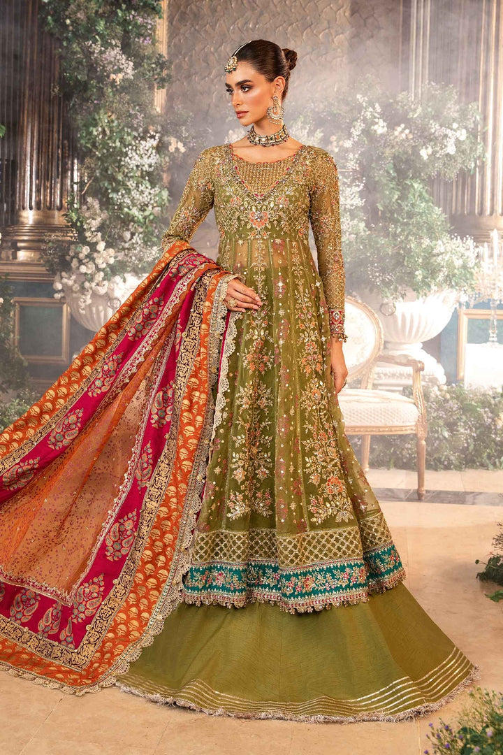 Maria. B | Mbroidered | Embroidered Organza Suit | BD-2906 - House of Ayeza